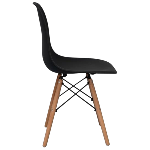 Обеденные стол со стульями Evelin GLORIA + 4 LC-021 Прямоугольная / ДСП / Белый photo 6