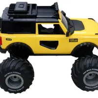 Машинка QIANKUN Off-Road Climping Beast Big 11208 / 2.4 ГГц / Черный Желтый photo 2