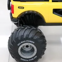 Машинка QIANKUN Off-Road Climping Beast Big 11208 / 2.4 ГГц / Черный Желтый photo 4