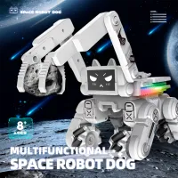 Jucărie radiocomandată YP Toys Climping Robot Dog White photo 2