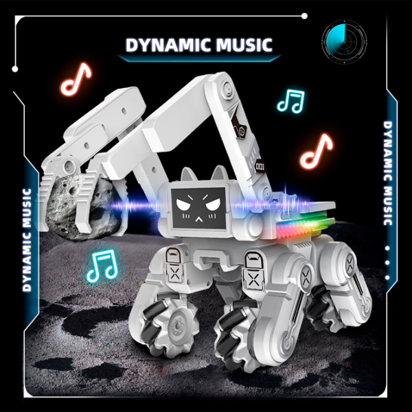 Радиоуправляемая игрушка YP Toys Climping Robot Dog  Белый photo 4