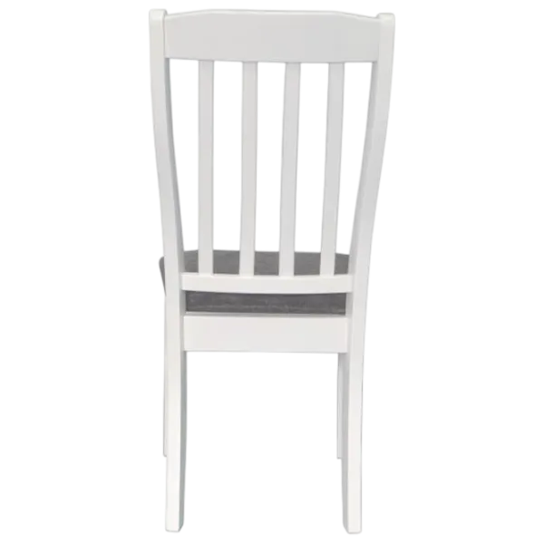 Обеденные стол со стульями Evelin Raffles Rectangular + 6 Wenyi NV-10WP Прямоугольная / ДСП / Белый photo 6