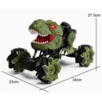 Машинка QIANKUN Dinosaur Car Smart Spray 11819 / / Черный Зеленый photo 2