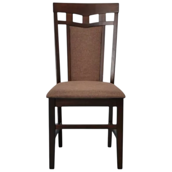 Обеденные стол со стульями Evelin HV-24V + 6 Deepa R  Овальная / Дерево / Chocolate photo 4