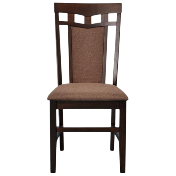 Обеденные стол со стульями Evelin HV-24V + 6 Deepa R  Овальная / Дерево / Chocolate photo 4