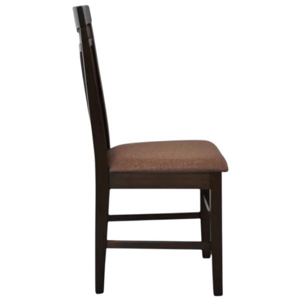 Обеденные стол со стульями Evelin HV-24V + 6 Deepa R  Овальная / Дерево / Chocolate photo 5