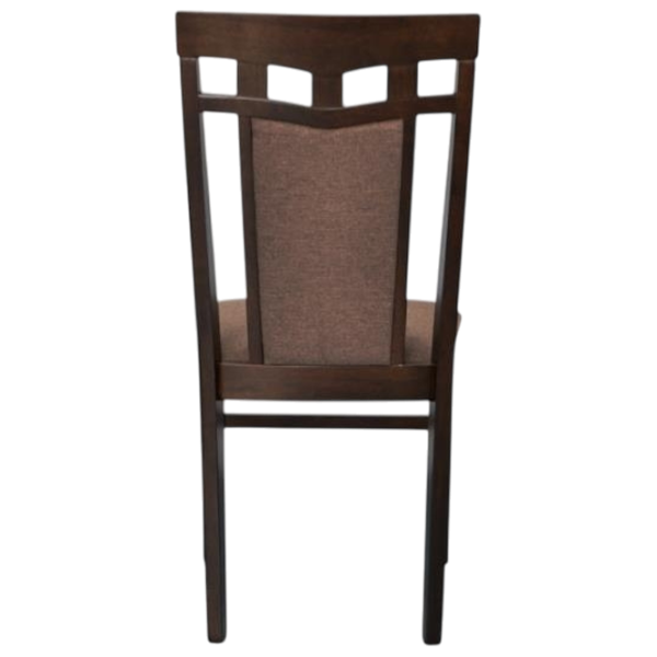 Обеденные стол со стульями Evelin HV-24V + 6 Deepa R  Овальная / Дерево / Chocolate photo 6