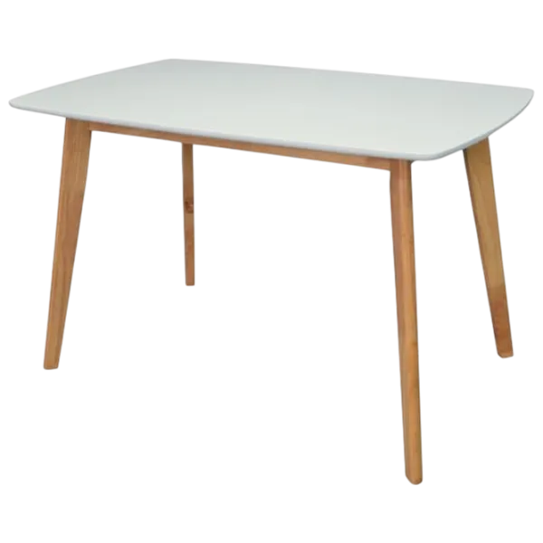 Обеденные стол со стульями Evelin COOPER + 4 XR-154Wo Прямоугольная / ДСП / Light Beige photo 2