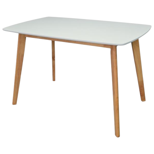 Обеденные стол со стульями Evelin COOPER + 4 XR-154Wo Прямоугольная / ДСП / Light Beige photo 2