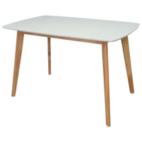 Set masă și scaune Evelin COOPER + 4 XR-154Wo Dreptunghiulară / PAL / Light Beige photo 2