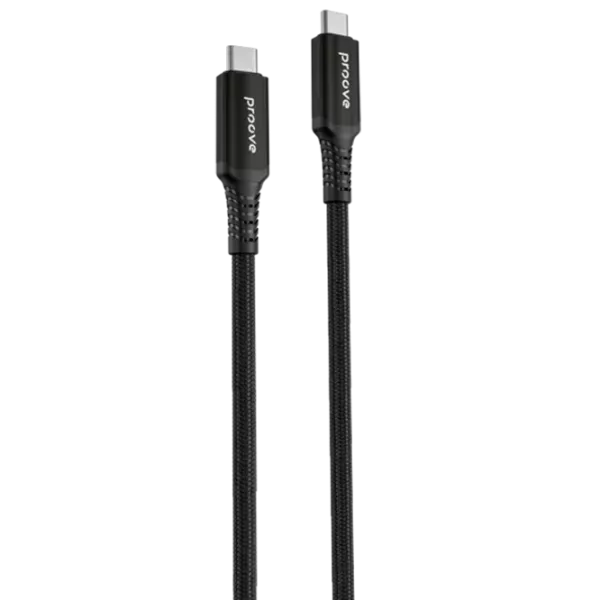 Кабель для телефона Speed Line Proove USB Type-C + USB Type-C 1 м / Черный photo 1