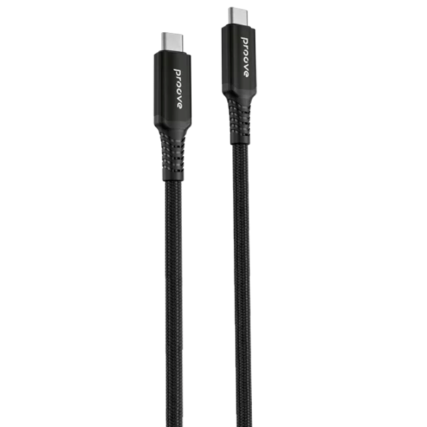 Кабель для телефона Speed Line Proove USB Type-C + USB Type-C 1 м / Черный photo 1