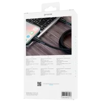 Cablu pentru telefon Speed Line Proove USB Type-C + USB Type-C 1 m / Black photo 2