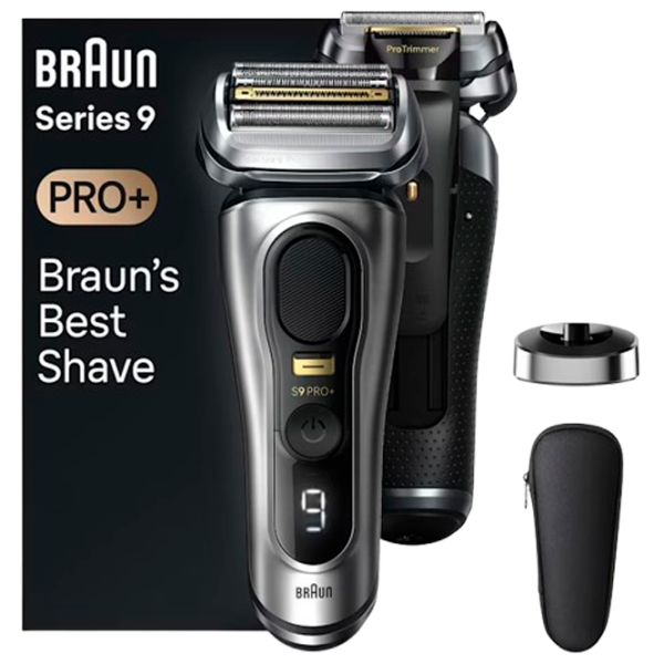 Aparat de ras electric Braun Series 9 Pro+ Silver  photo 1