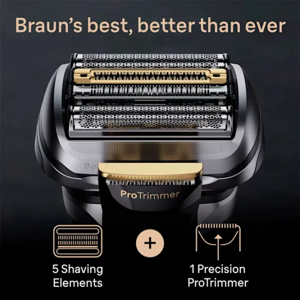 Aparat de ras electric Braun Series 9 Pro+ Silver  photo 4