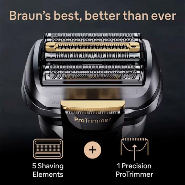 Aparat de ras electric Braun Series 9 Pro+ Silver  photo 4