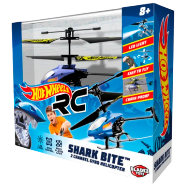 Elicopter Bladez Toyz HW RC Shark Bite 2 Channel  / Blue photo 1