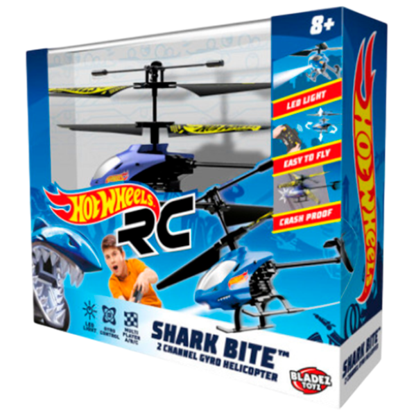 Elicopter Bladez Toyz HW RC Shark Bite 2 Channel  / Blue photo 1