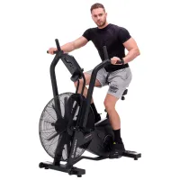 Bicicletă fitness Insportline Airbike Max / Black photo 7