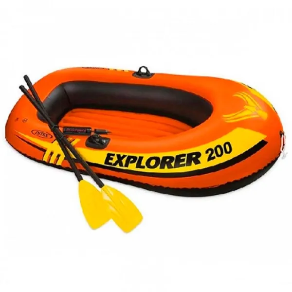 Надувная лодка Intex Explorer 200 Intex () Оранжевый  photo 1