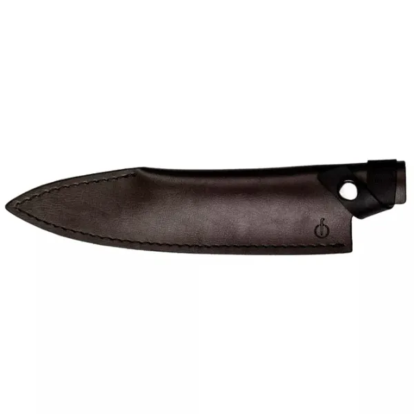 Husă pentru cuțite Forged Leather Cover Chef's Knife Piele naturală / Buton photo 1