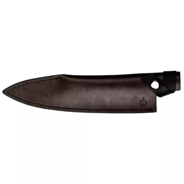 Husă pentru cuțite Forged Leather Cover Chef's Knife Piele naturală / Buton photo 1