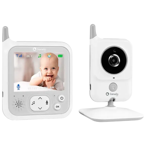 Monitor bebe Lionelo Babyline 7.1 Acumulator / 260 m photo 1
