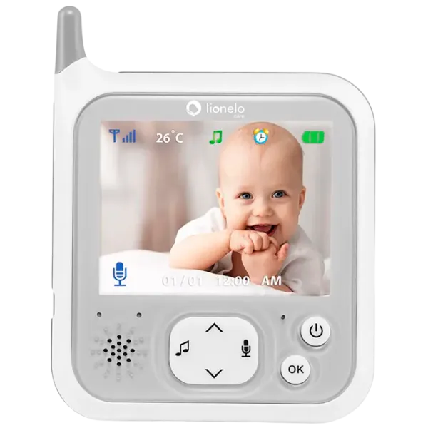 Monitor bebe Lionelo Babyline 7.1 Acumulator / 260 m photo 2