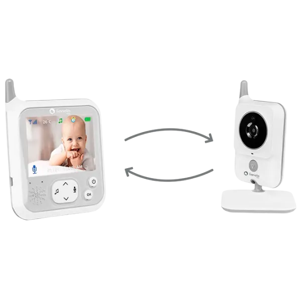 Monitor bebe Lionelo Babyline 7.1 Acumulator / 260 m photo 5