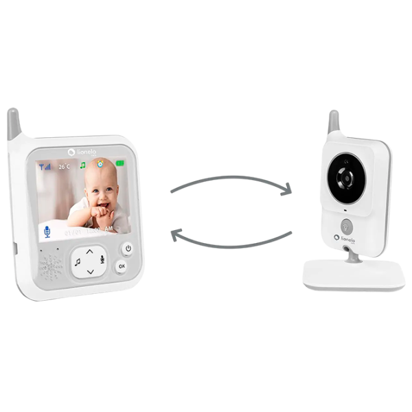 Monitor bebe Lionelo Babyline 7.1 Acumulator / 260 m photo 5
