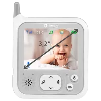 Monitor bebe Lionelo Babyline 7.1 Acumulator / 260 m photo 7