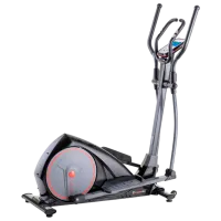Bicicletă eliptică Insportline Cruzz Tracțiune: Din spate / 120 kg / Gray Black