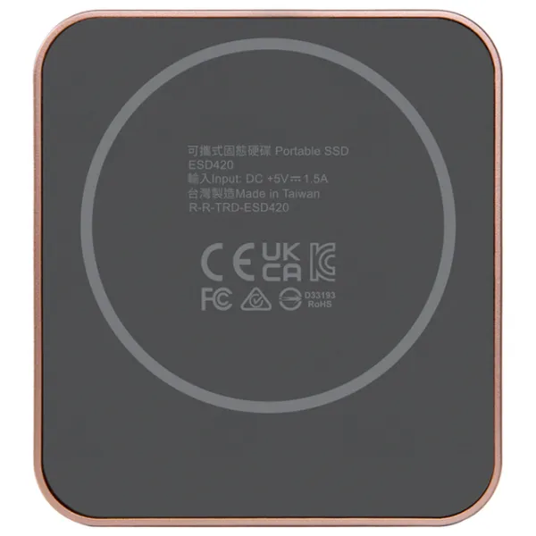 SSD Transcend ESD420 2 TB TS2TESD420G / Rose Gold photo 3