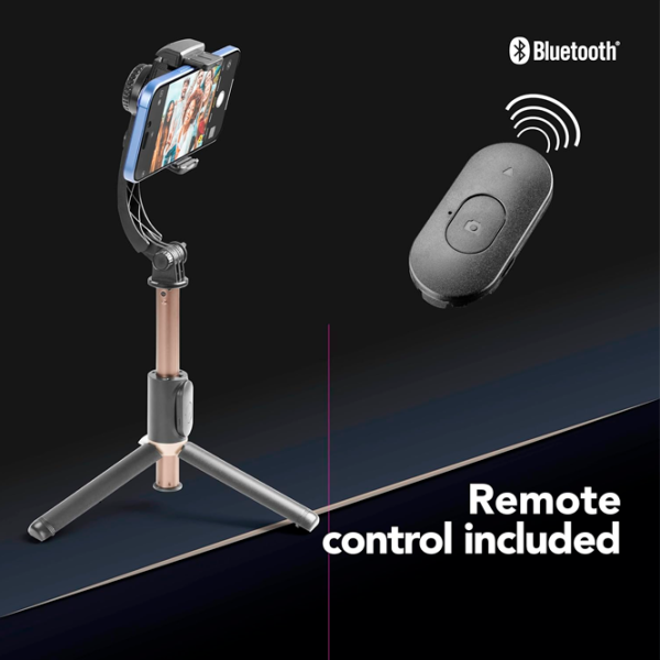 Trepied Cellularline Freemotion Bluetooth / Black photo 3
