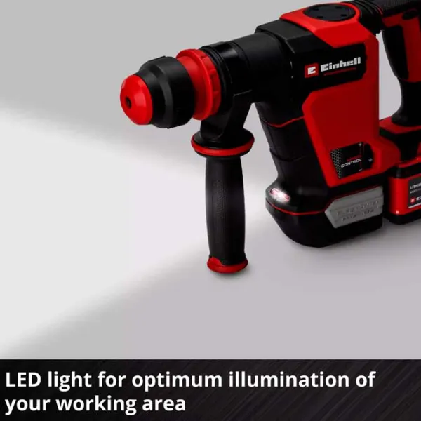 Перфоратор Einhell TP-HD 18/4 Li BL  / Красный photo 6 Перфоратор Einhell TP-HD 18/4 Li BL  / Красный photo 6