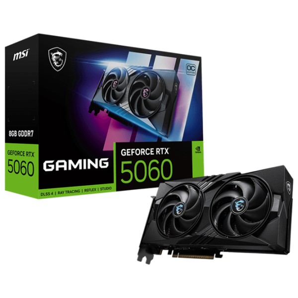 Видеокарта MSI GeForce RTX 5060 GAMING OC PCI Express x16 5.0 / 8 ГБ photo 5