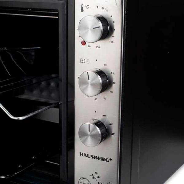 Cuptor electric HAUSBERG HB8022 70 l / 2500 W / Black photo 8