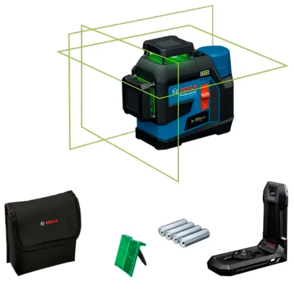 Nivelă lazer Bosch GLL 12V-100-33 CG Linear / Acumulator photo 3