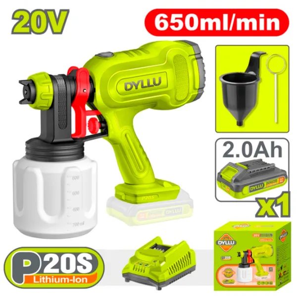 Aerograf DYLLU DTSU30662 0.8 l/ Green photo 1