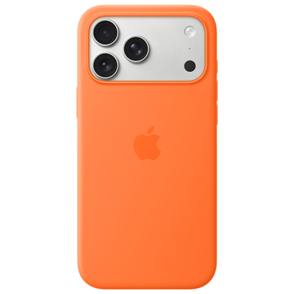 Husă pentru smartphone Apple iPhone 17 Pro Max Apple / MagSafe Back / Silicon / Orange photo 1 Husă pentru smartphone Apple iPhone 17 Pro Max Apple / MagSafe Back / Silicon / Orange photo 1