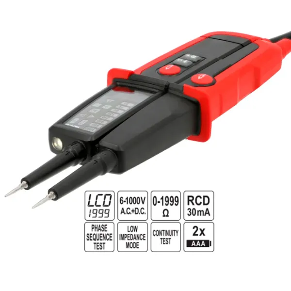Tester pentru priză Yato YT28330 Digital /  photo 2
