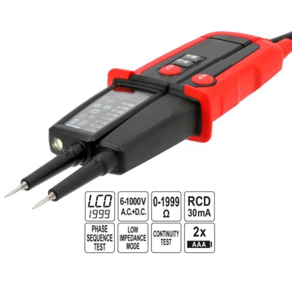 Tester pentru priză Yato YT28330 Digital /  photo 2