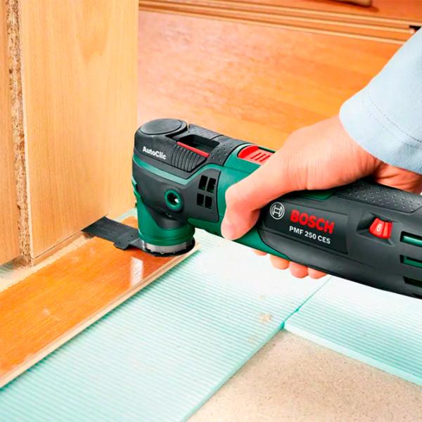 Mașină multifuncțională Bosch PMF250SBX Green / Plastic photo 6 Mașină multifuncțională Bosch PMF250SBX Green / Plastic photo 6