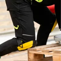 Наколенники Brixton BRX 77-720 Black-Yellow / Полиэстер photo 4