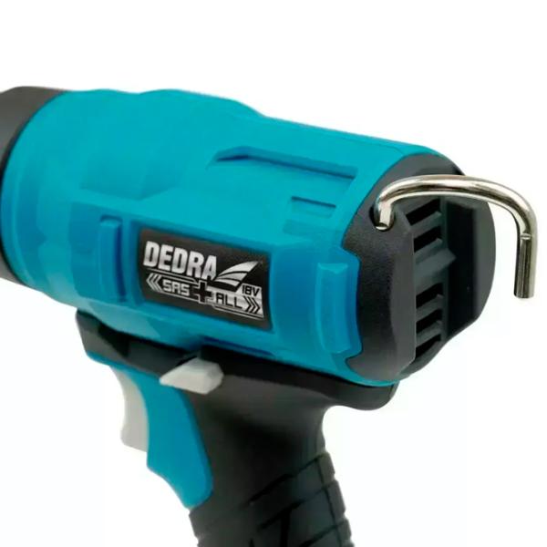 Строительный фен Dedra DED7058  / Синий photo 6