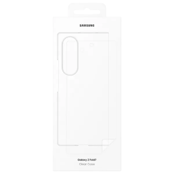Husă pentru smartphone Samsung Galaxy Fold 7 Samsung / Flip Cover / TPU / Transparent Transparent photo 6