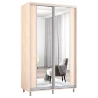 Dulap Mobildor-Lux ARON P K2 130 x 60 x 230 / PAL / Sonoma