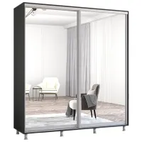 Dulap Mobildor-Lux Aron 190 x 60 x 200 / PAL / Antracite