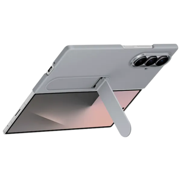Чехол для смартфона Samsung Galaxy Fold 7 Samsung / Flip Cover / ТПУ / Серый Серый photo 5 Чехол для смартфона Samsung Galaxy Fold 7 Samsung / Flip Cover / ТПУ / Серый Серый photo 5