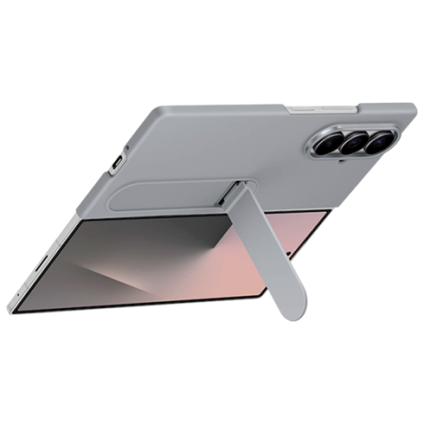 Чехол для смартфона Samsung Galaxy Fold 7 Samsung / Flip Cover / ТПУ / Серый Серый photo 5 Чехол для смартфона Samsung Galaxy Fold 7 Samsung / Flip Cover / ТПУ / Серый Серый photo 5